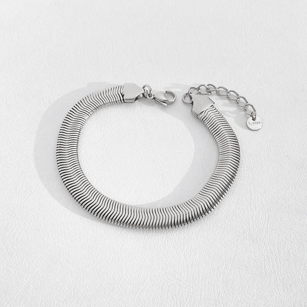 Minimalist Stainless Steel Bracelet
